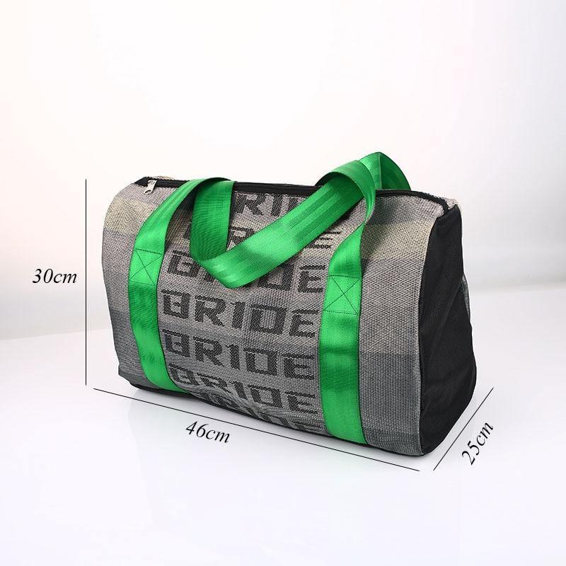 Bride fabric duffle bag / travel bag