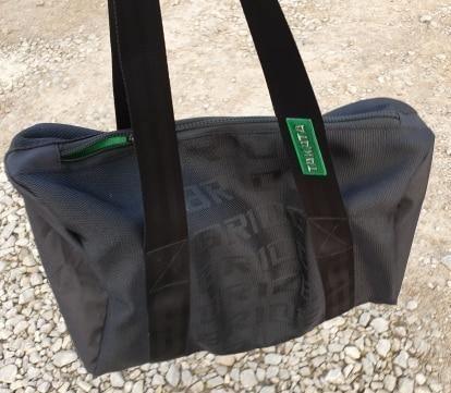 Bride fabric duffle bag / travel bag
