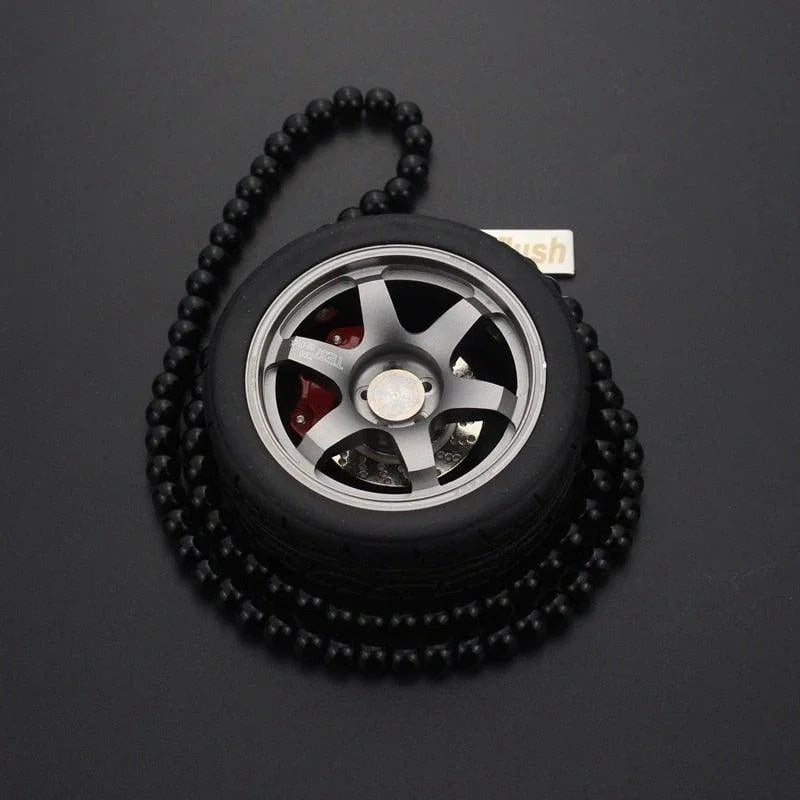 Coilover and JDM Wheel hanging ornament