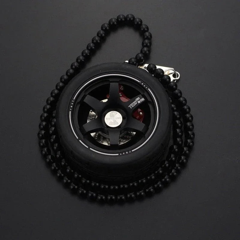Coilover and JDM Wheel hanging ornament