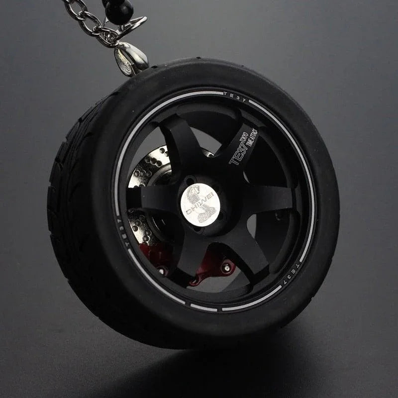 Coilover and JDM Wheel hanging ornament