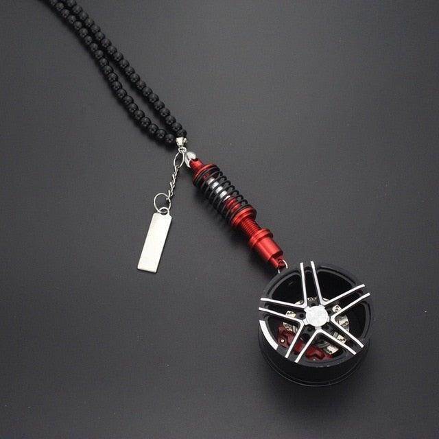 Coilover and JDM Wheel hanging ornament