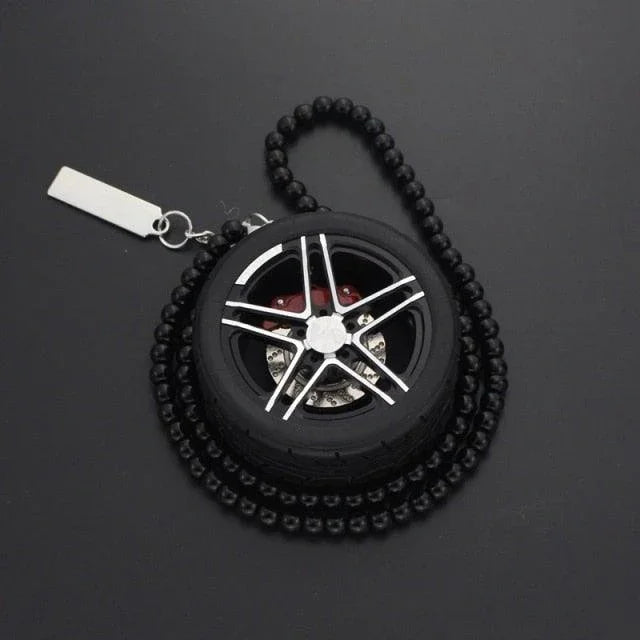 Coilover and JDM Wheel hanging ornament