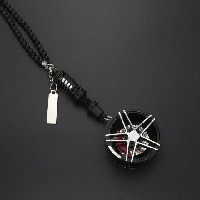 Coilover and JDM Wheel hanging ornament