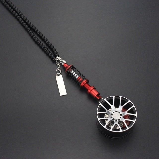 Coilover and JDM Wheel hanging ornament