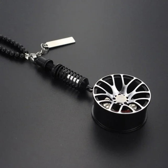 Coilover and JDM Wheel hanging ornament