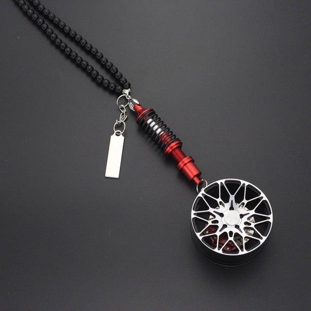 Coilover and JDM Wheel hanging ornament