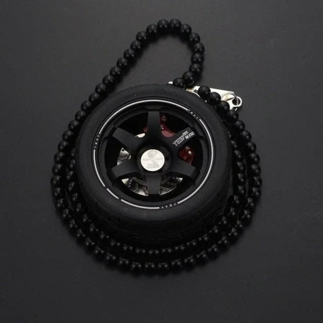 Coilover and JDM Wheel hanging ornament