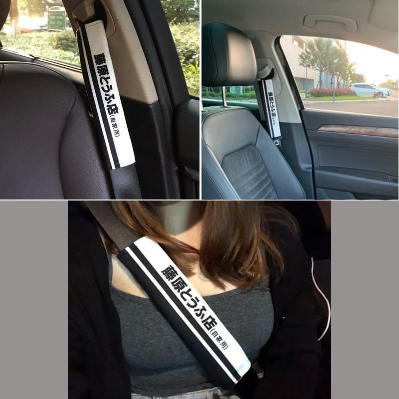 Fujiwara Tofu Shop seat belt shoulder pads