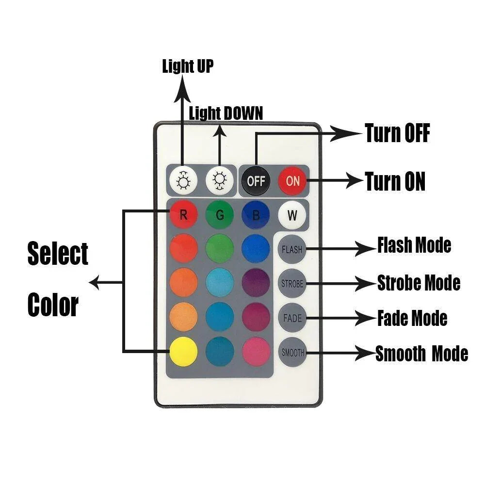GTR multi-color LED Lamp