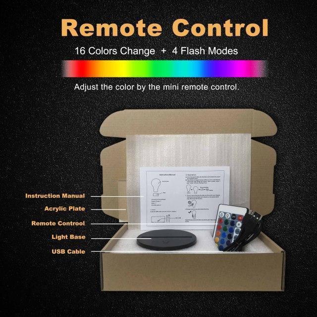 GTR multi-color LED Lamp