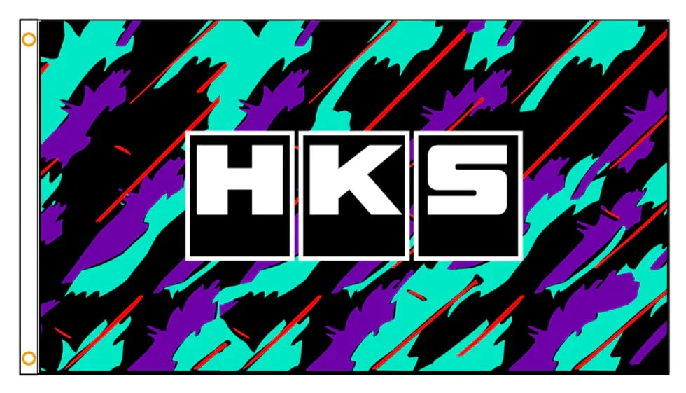 HKS flag / banner  - 3 sizes!