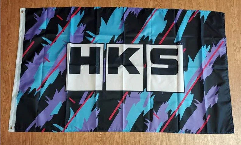 HKS flag / banner  - 3 sizes!