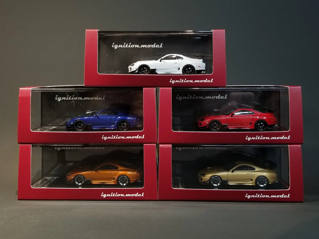Ignition Model 1/64 Toyota Supra RZ JZA80 - 5 colors