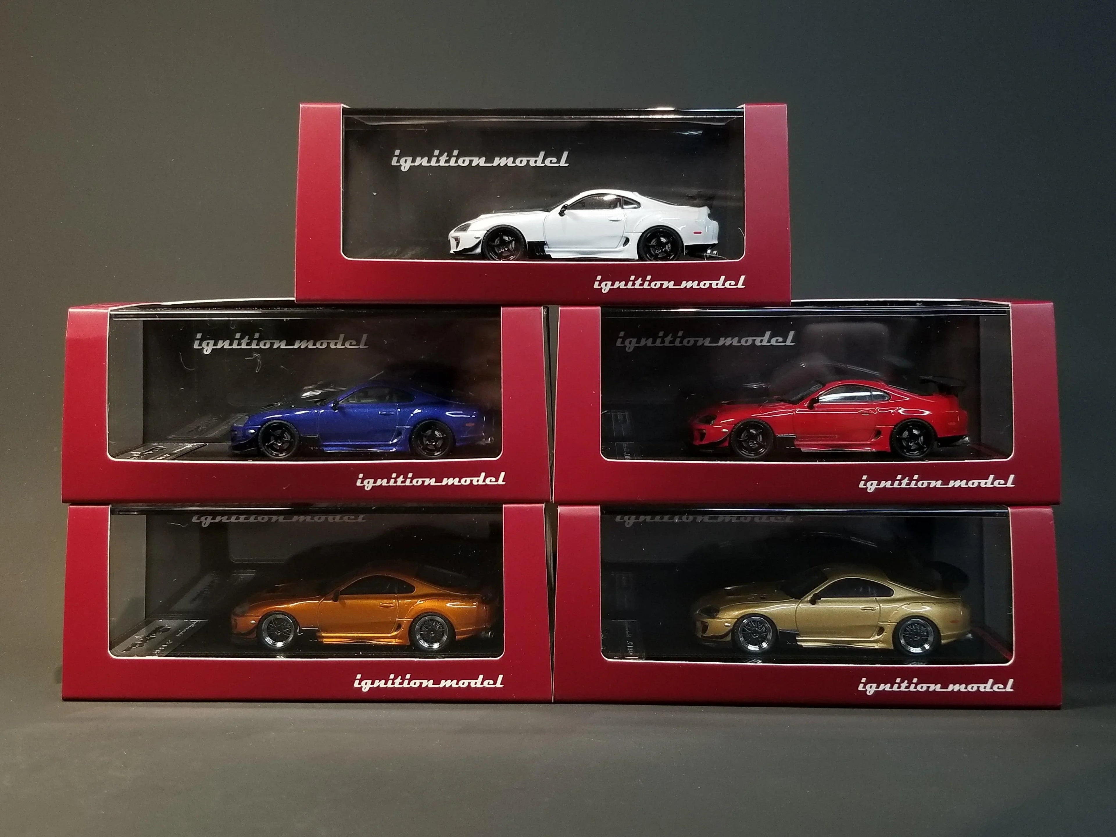 Ignition Model 1/64 Toyota Supra RZ JZA80 - 5 colors