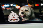 Flipping Mochi Vinyl Peeker Decal