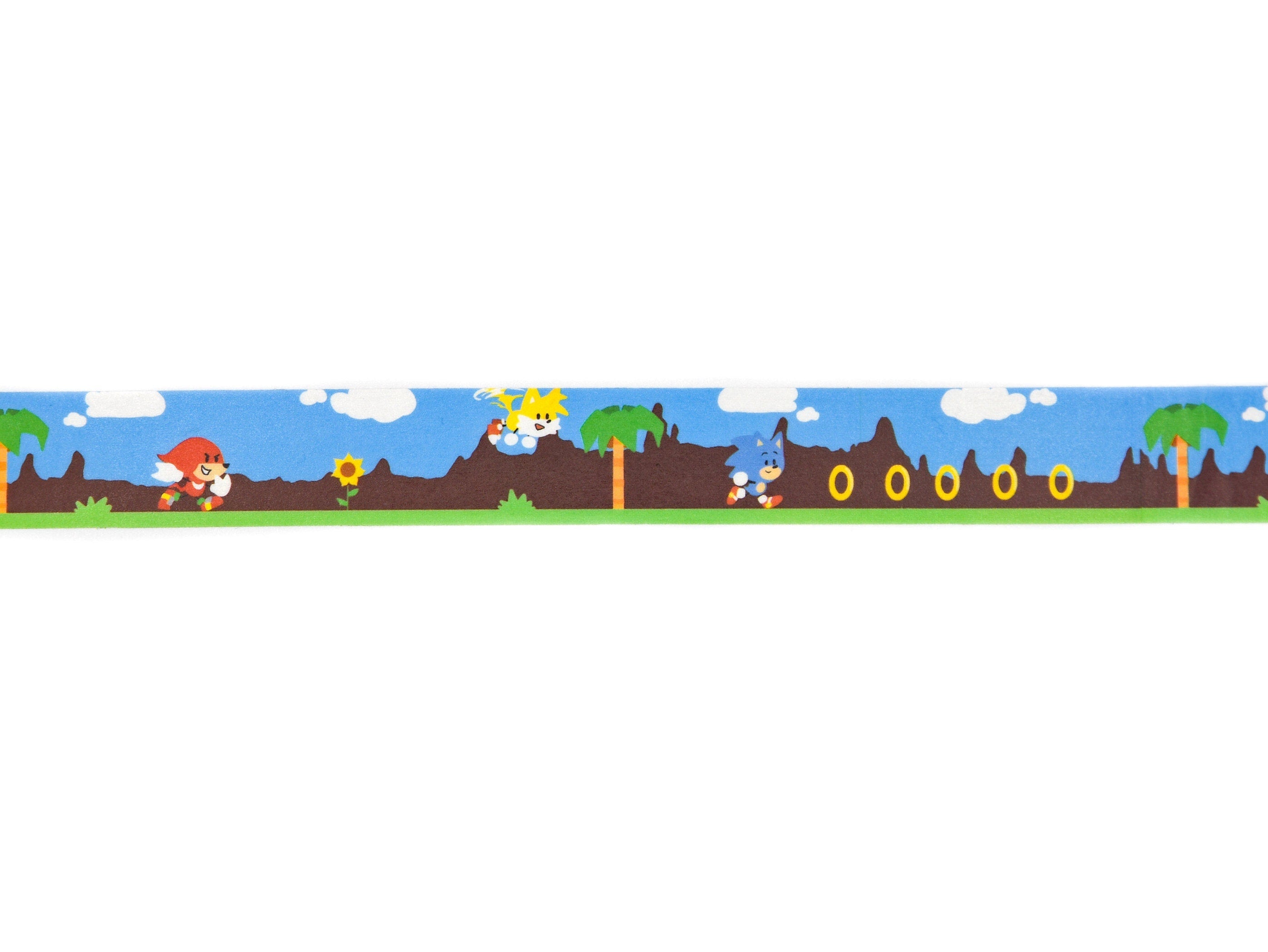Sonc and Tails Washi Tape & Knuckles
