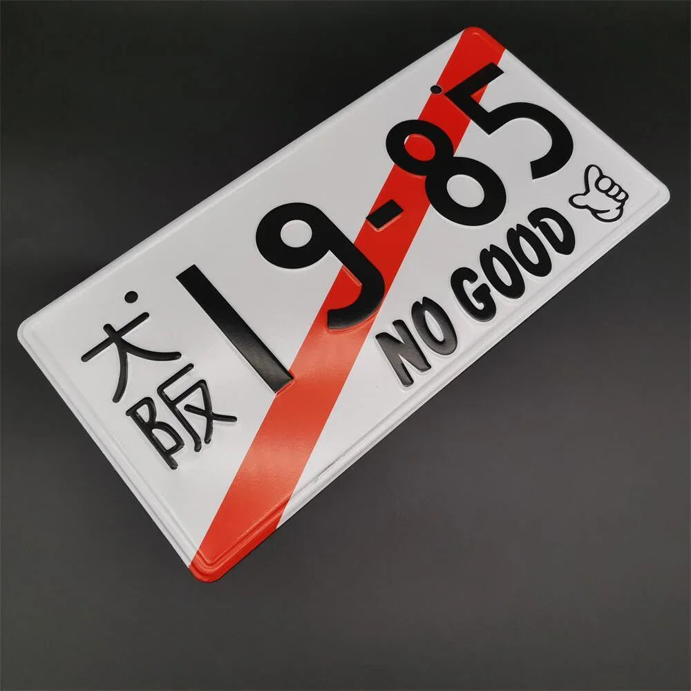 JDM Aluminum License Plate