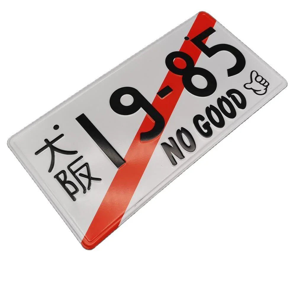 JDM Aluminum License Plate