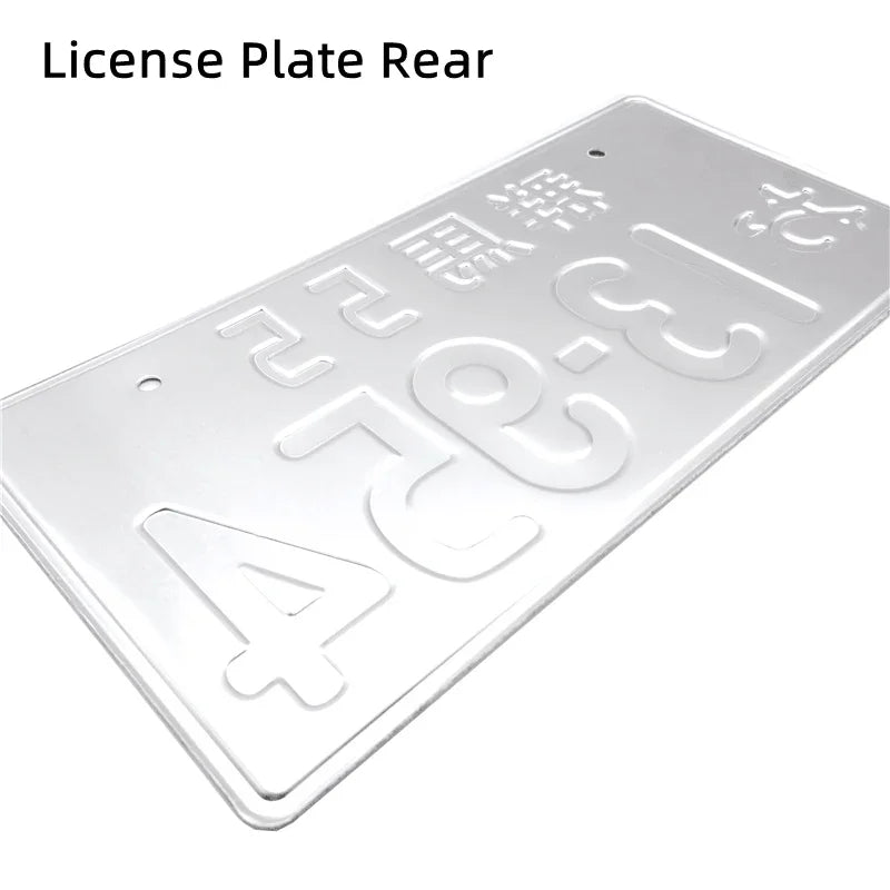 JDM Aluminum License Plate