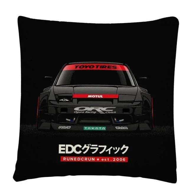 JDM car cushion covers - 45 x 45cm