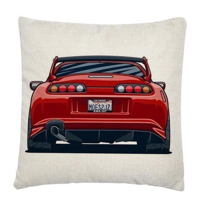 JDM car cushion covers - 45 x 45cm