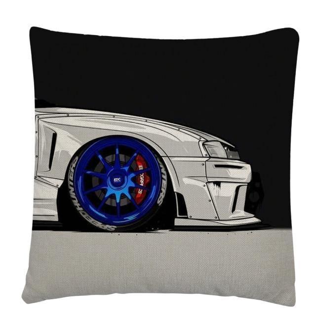 JDM car cushion covers - 45 x 45cm