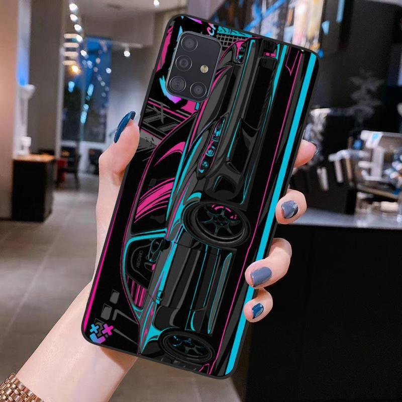 JDM color illustrated phone cases for Samsung Galaxy S20, S21, S30