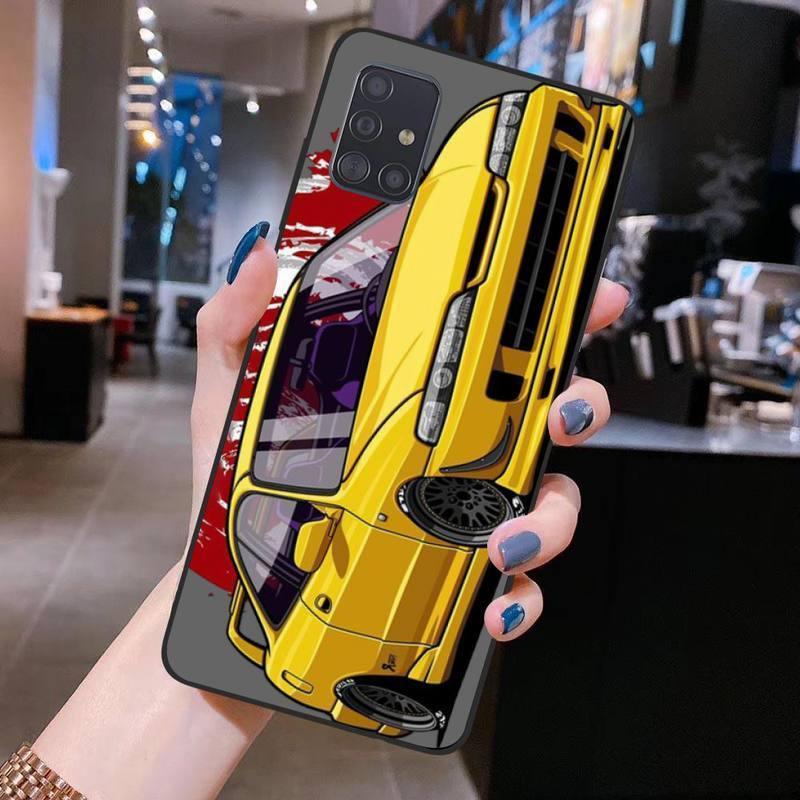 JDM color illustrated phone cases for Samsung Galaxy S20, S21, S30