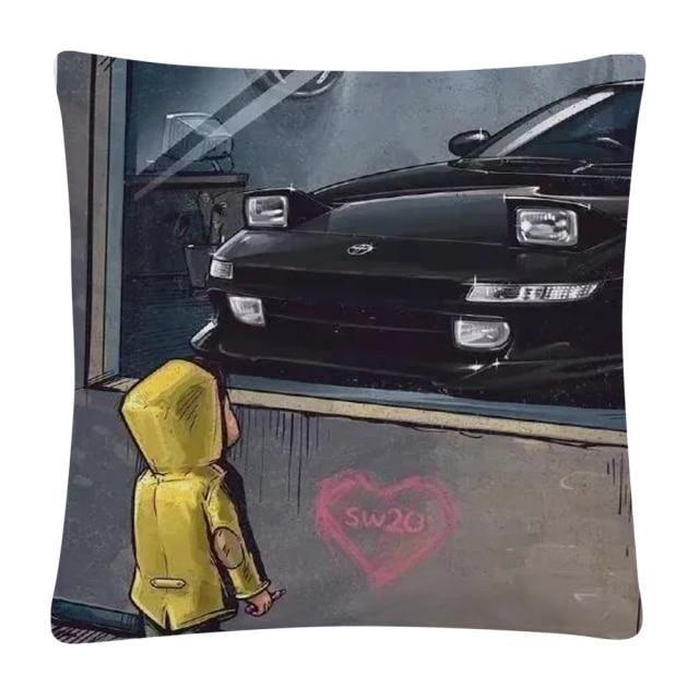 JDM Dream Car cushion cover 45X45cm - 12 styles!