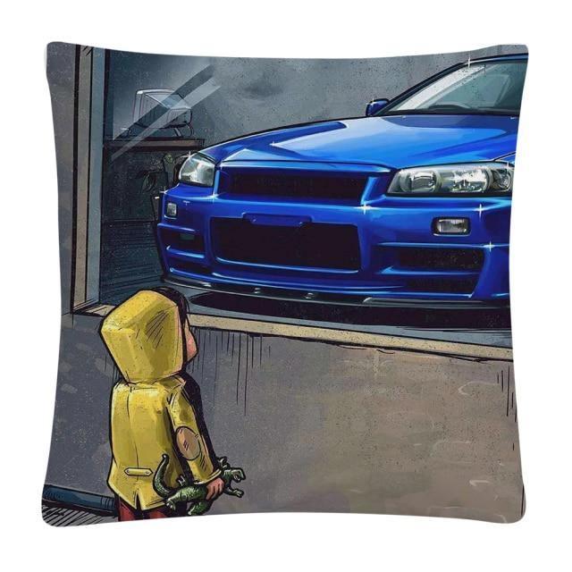 JDM Dream Car cushion cover 45X45cm - 12 styles!