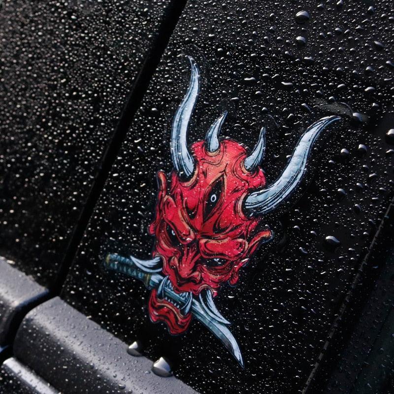 JDM Japanese Demon Car Stickers
