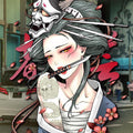 JDM Japanese Geisha Car Stickers