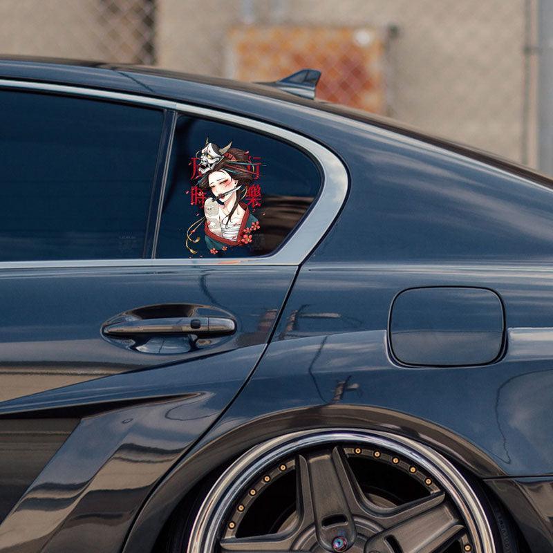 JDM Japanese Geisha Car Stickers
