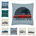 JDM Legends Linen Cushion Cover 45 x 45cm - 16 styles!