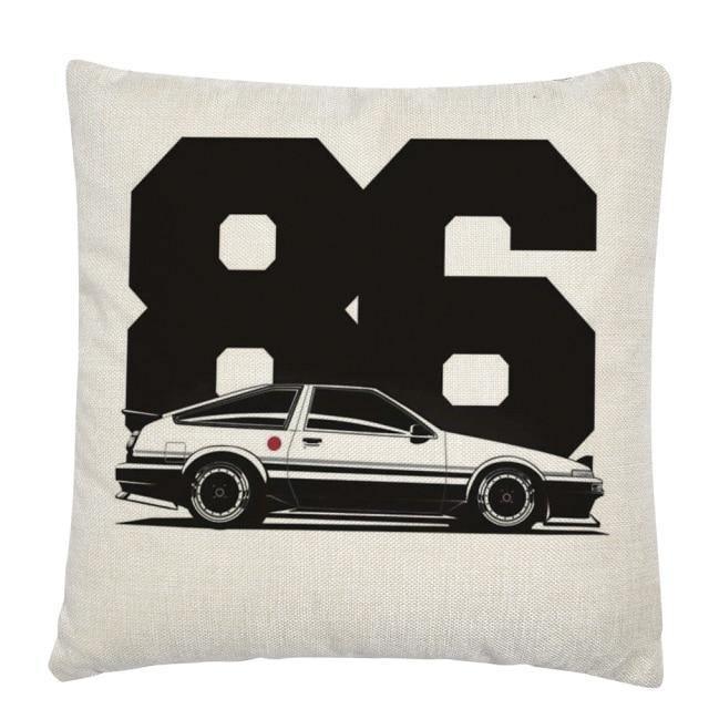 JDM Legends Linen Cushion Cover 45 x 45cm - 16 styles!