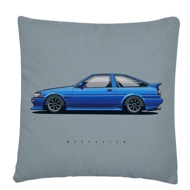 JDM Legends Linen Cushion Cover 45 x 45cm - 16 styles!