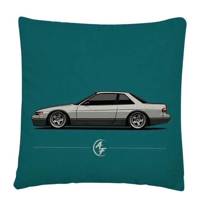 JDM Legends Linen Cushion Cover 45 x 45cm - 16 styles!