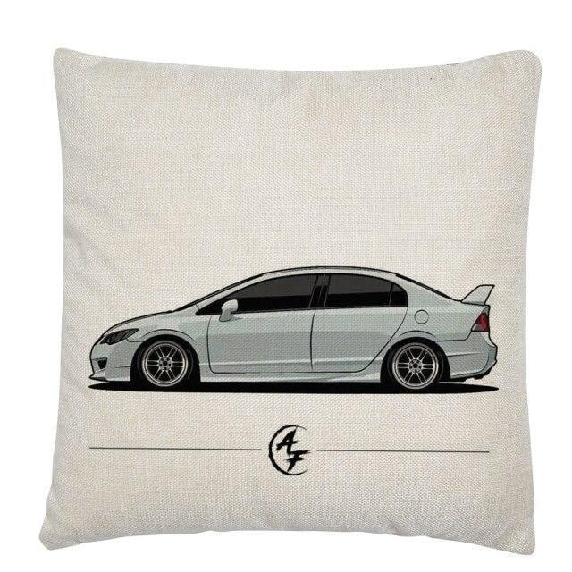 JDM Legends Linen Cushion Cover 45 x 45cm - 16 styles!