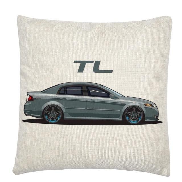 JDM Legends Linen Cushion Cover 45 x 45cm - 16 styles!