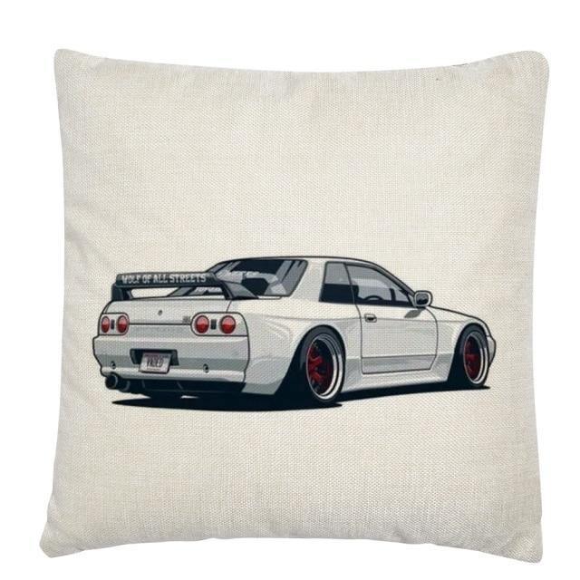 JDM Legends Linen Cushion Cover 45 x 45cm - 16 styles!