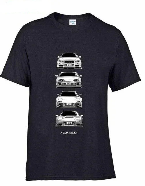 JDM Legends Shirt - R34 GTR / Supra / RX7 / NSX - 9 colors!
