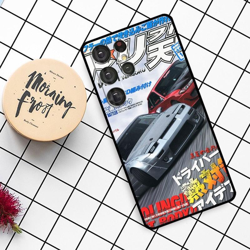 JDM Magazine case for Samsung S10, S20