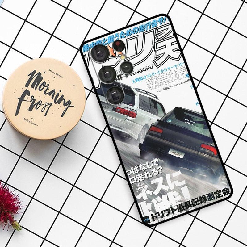 JDM Magazine case for Samsung S10, S20