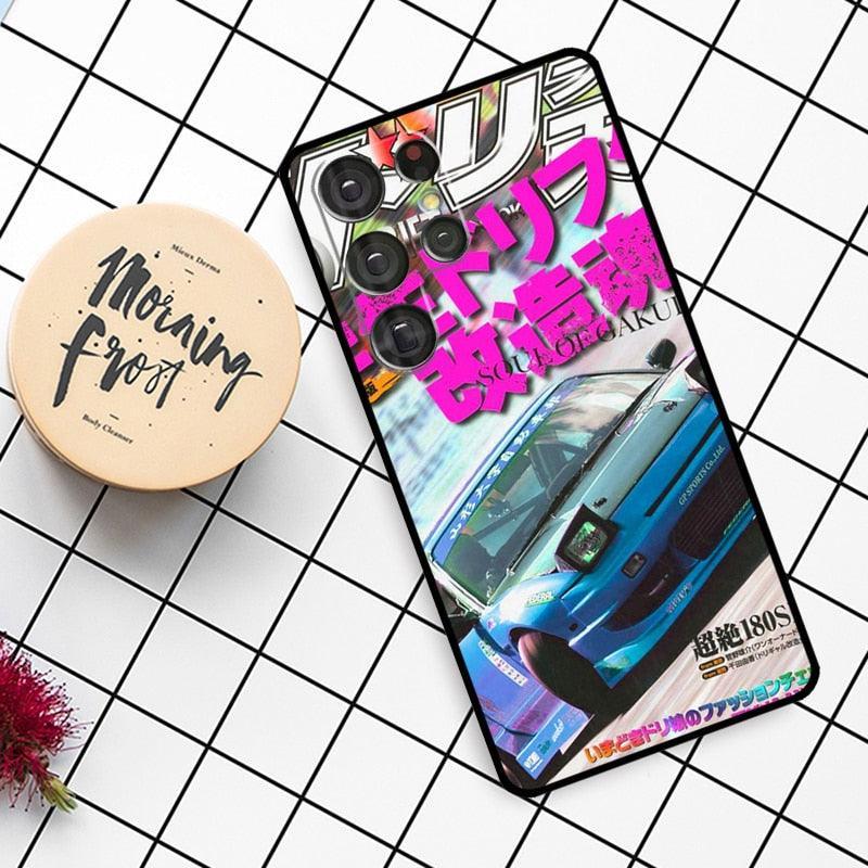 JDM Magazine case for Samsung S10, S20
