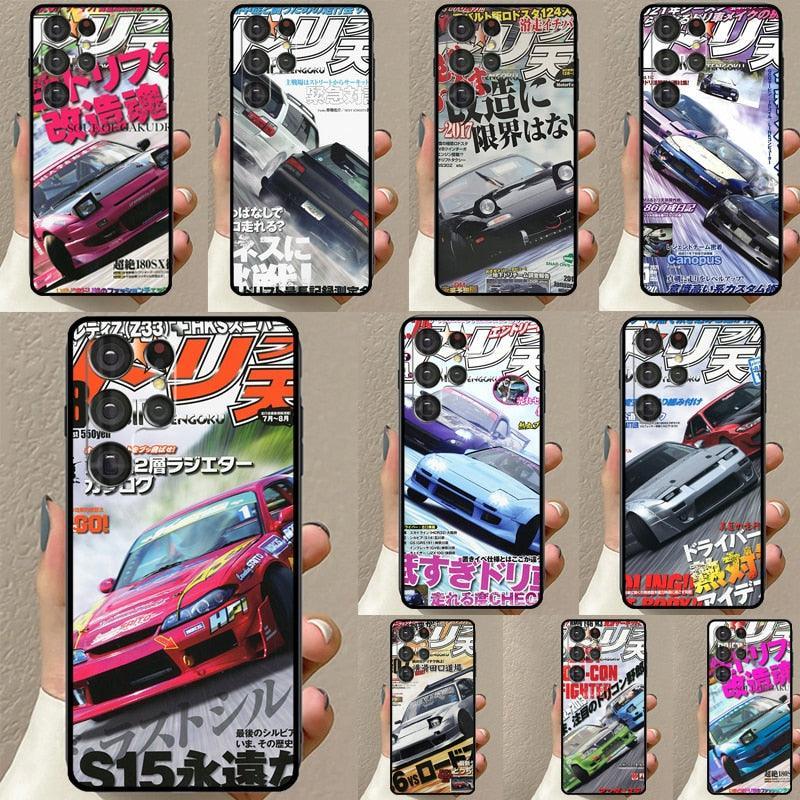 JDM Magazine case for Samsung S21, S22