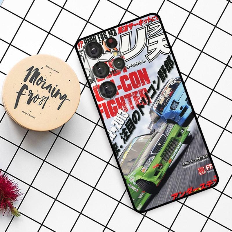 JDM Magazine case for Samsung S21, S22