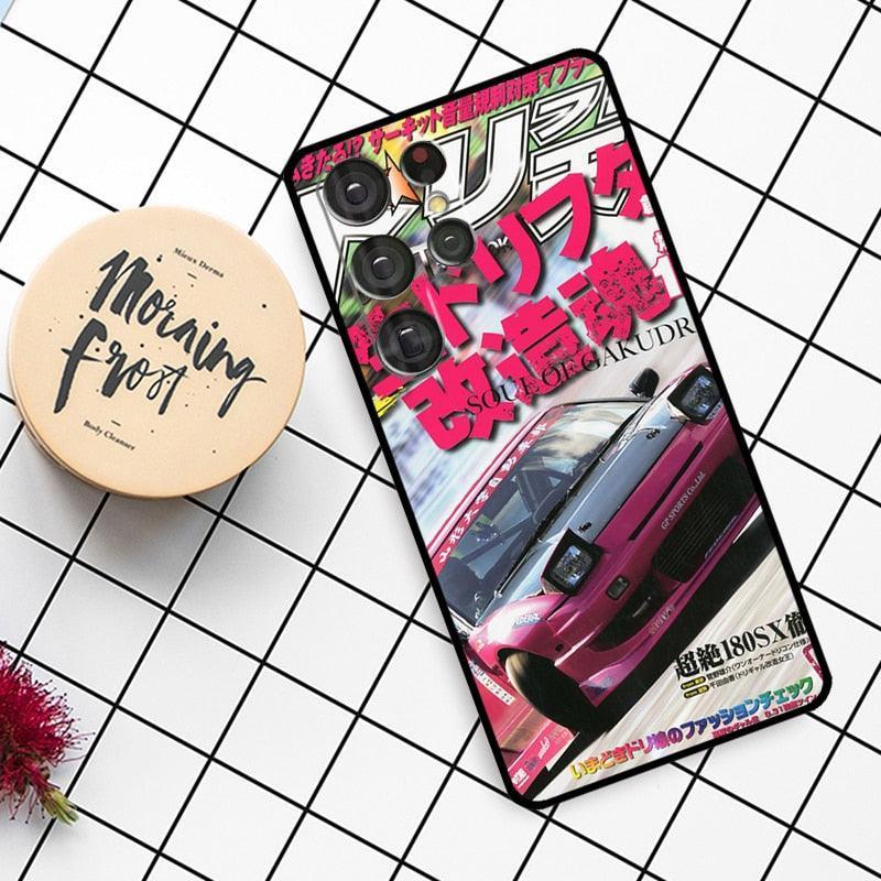 JDM Magazine case for Samsung S21, S22