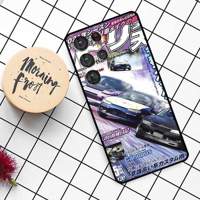 JDM Magazine case for Samsung S21, S22