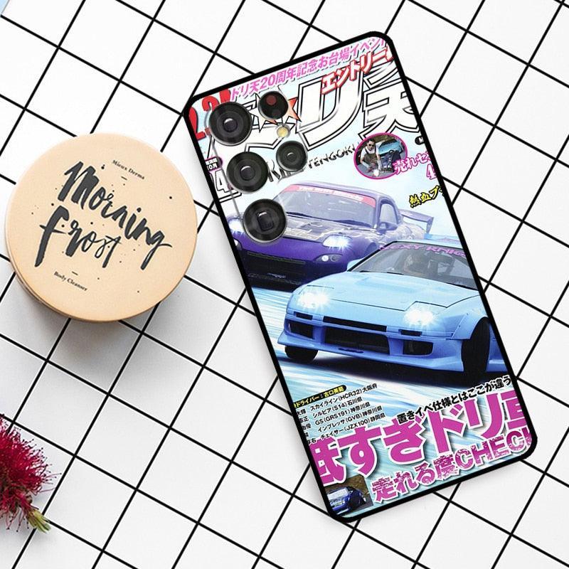 JDM Magazine case for Samsung S21, S22